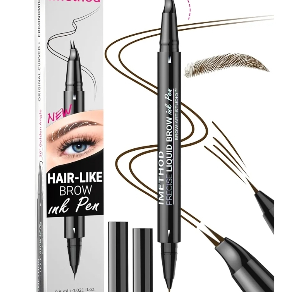 Precise Liquid Brow Ink Pen - Black and Brown